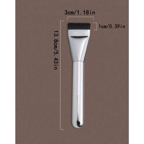 💕5/$18 1pc Lightweight Ultra-Thin Foundation Brush Flat Contour Brush - Picture 6 of 6